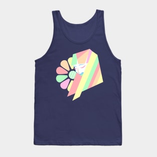 Pastel Melancholy in Spring Tank Top